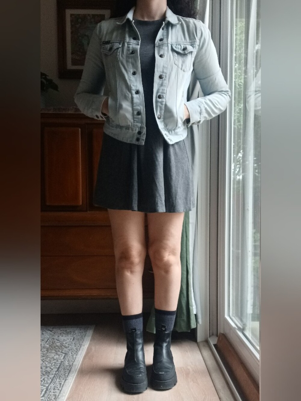 💗 3/$10 💗 Lucky Brand Light Blue Denim Jacket
